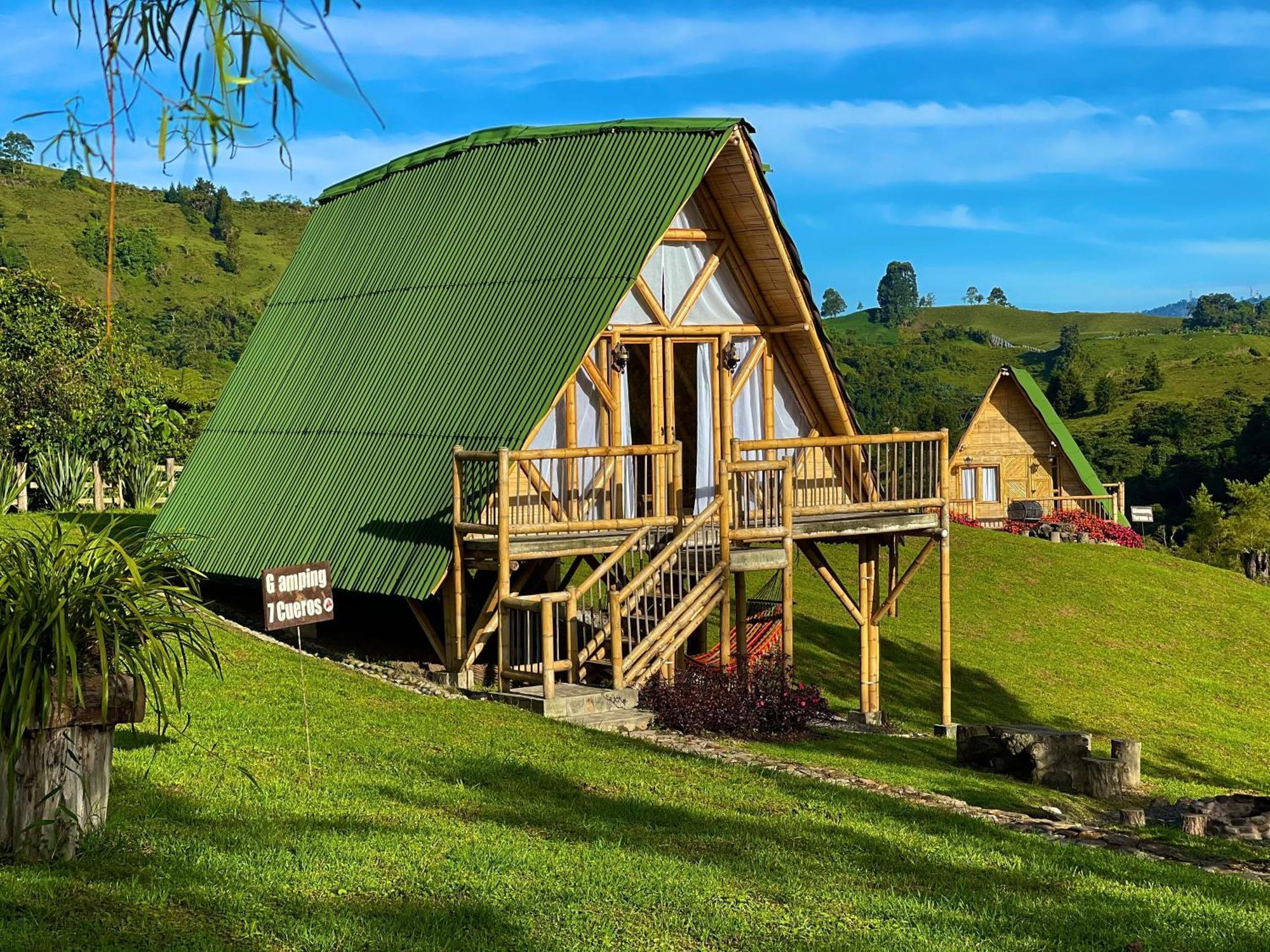 Glamping La Herradura Santa Rosa de Cabal Exterior photo